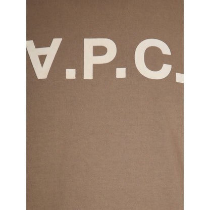 A.P.C. Neutrals T-Shirts & Vests - T-Shirts Men