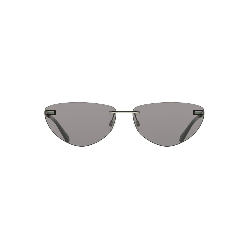 Calvin Klein Black Metal Women Women's Sunglass