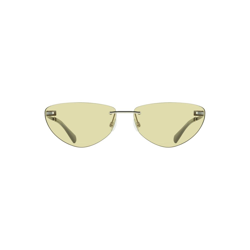 Calvin Klein Green Metal Women Women's Sunglass
