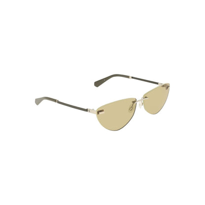 Calvin Klein Green Metal Women Women's Sunglass