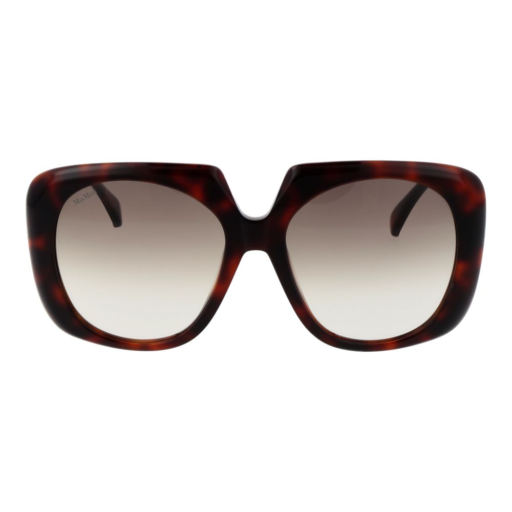 Max Mara Brown Acetate Women's Sunglasses