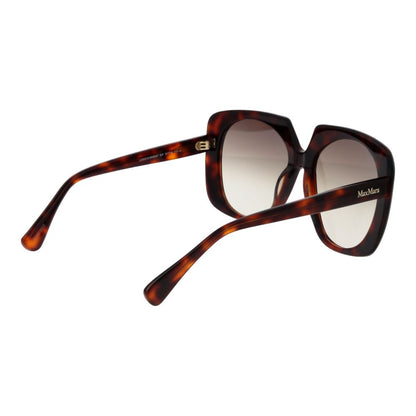 Max Mara Brown Acetate Women's Sunglasses