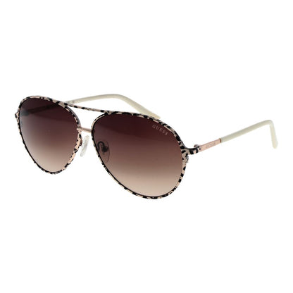Guess Cream Metal Women's Sunglasses