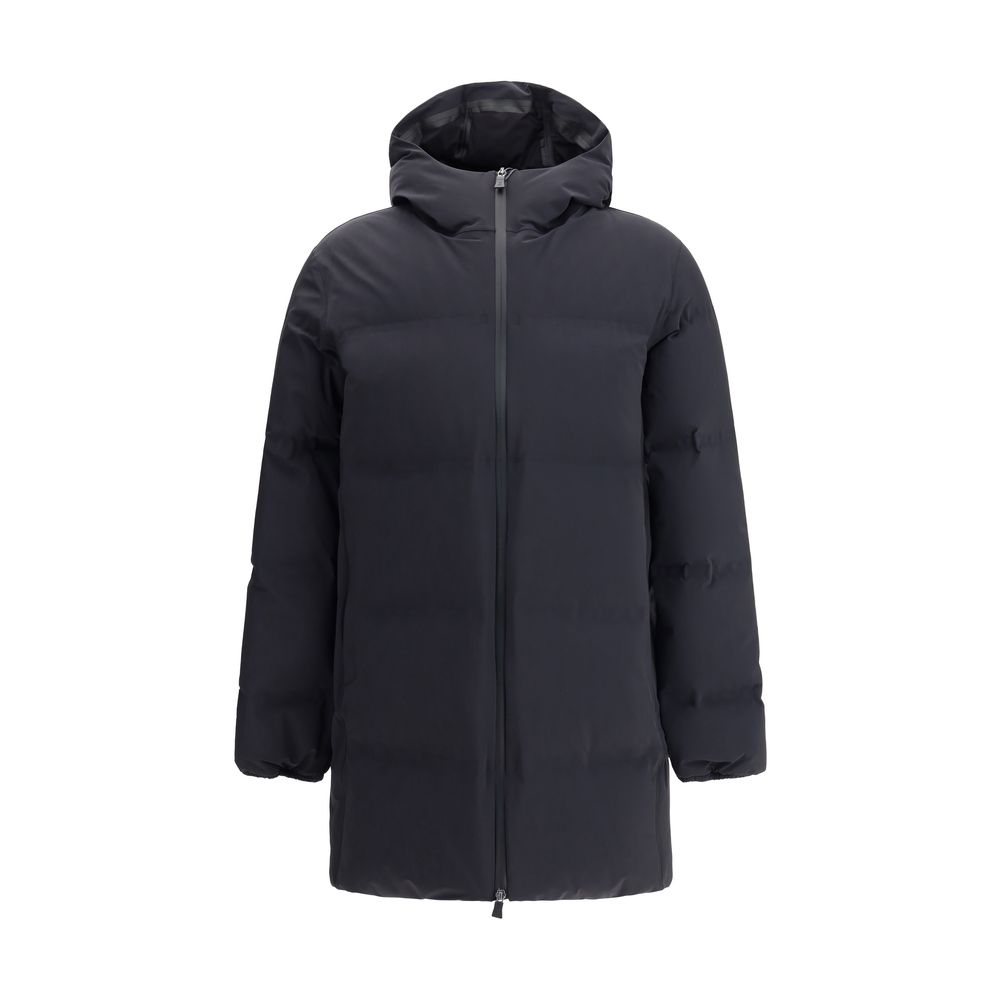 Herno Black Polyester Men's Coat