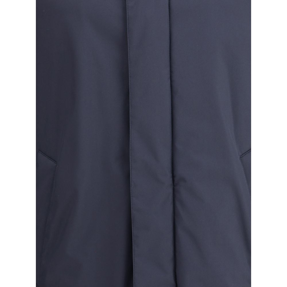 Herno Blue Goose Down Men's Coat