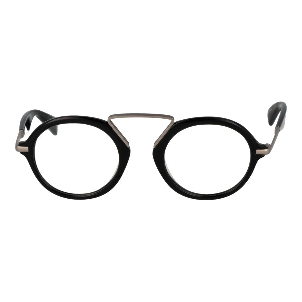 Yohji Yamamoto Black Plastic Glasses Men's (Frames)