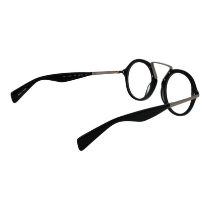 Yohji Yamamoto Black Plastic Glasses Men's (Frames)