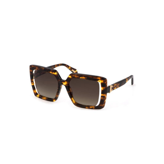 Just Cavalli Brown Plastic Women Women's Sunglass