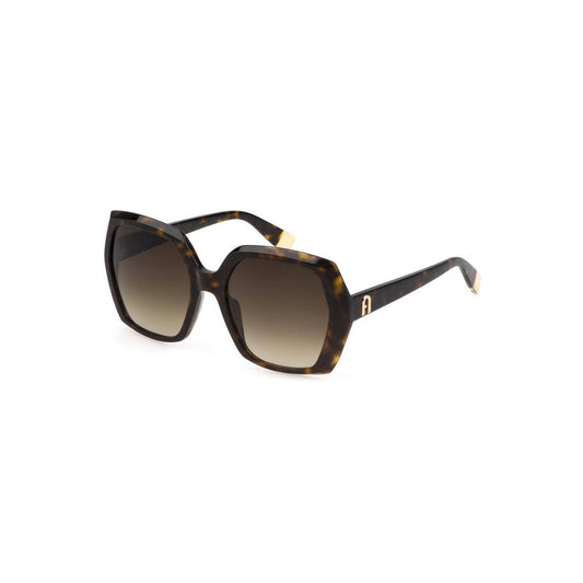 Furla Marrone Acetate Women Women's Sunglasses