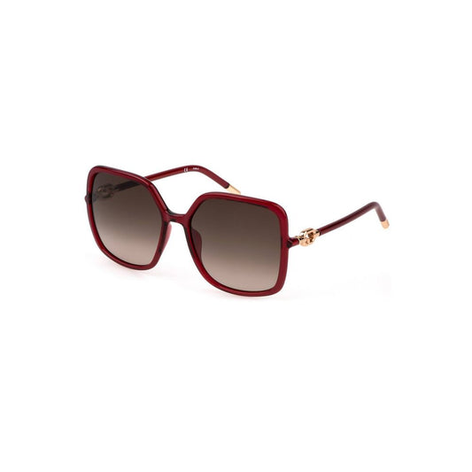 Furla Red Polycarbonate Women Women's Sunglasses