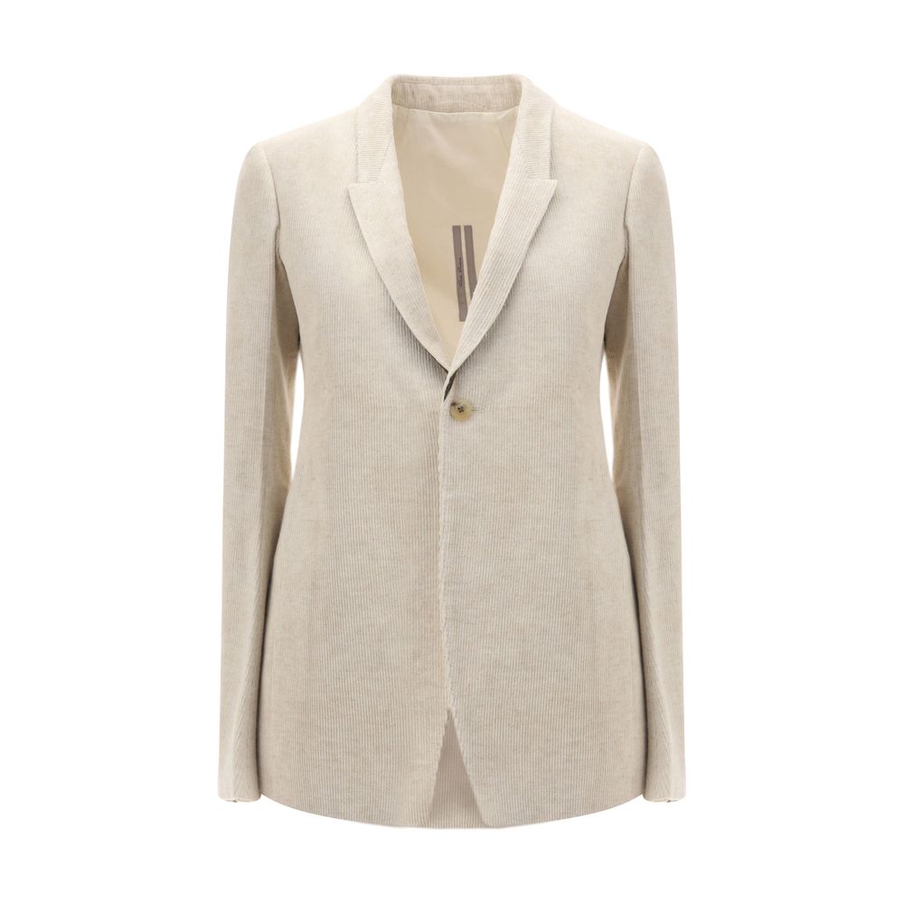 Rick Owens Beige Cotton Women's Blazer