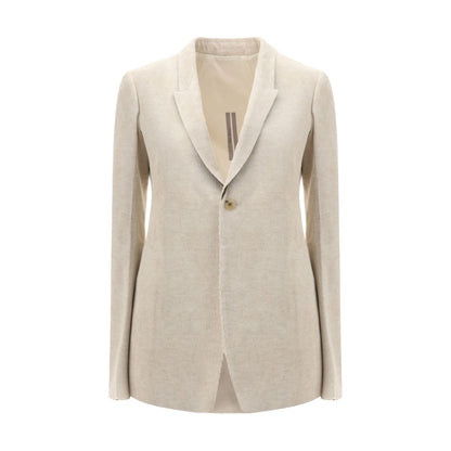 Rick Owens Beige Cotton Women's Blazer