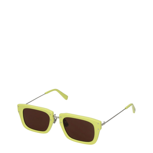 Jacquemus Yellow Acetate Women's Sunglasses