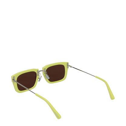 Jacquemus Yellow Acetate Women's Sunglasses