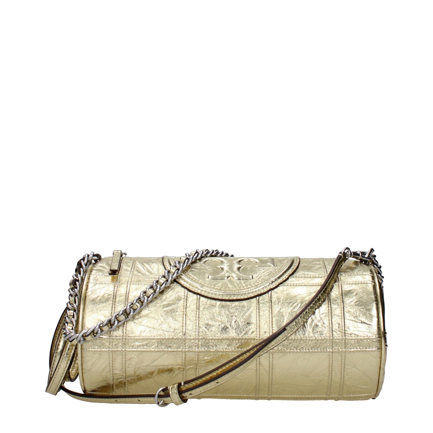 Tory Burch Gold Leather Shoulder Women's Bag