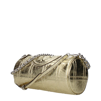 Tory Burch Gold Leather Shoulder Women's Bag