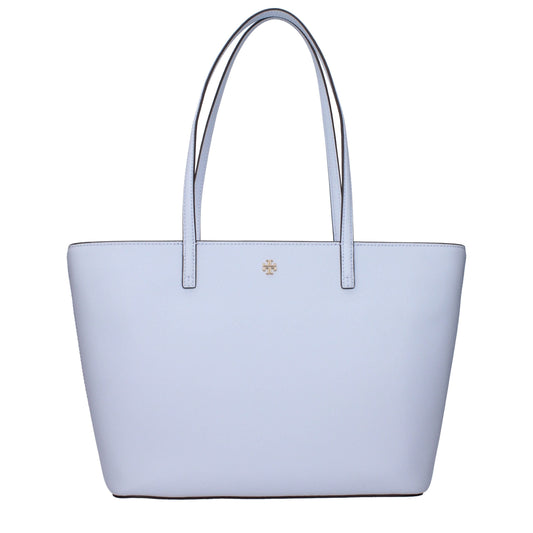 Tory Burch Light Blue Leather Shoulder Women's Bag