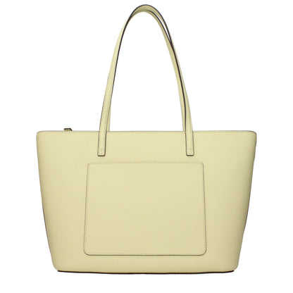 Tory Burch Yellow Leather Shoulder Women's Bag