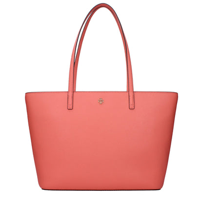 Tory Burch Pink Leather Shoulder Women's Bag