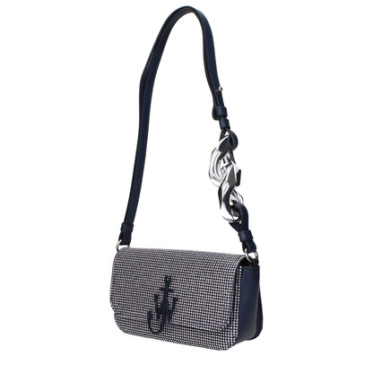 Jw Anderson Blue Fabric Shoulder Women's Bag