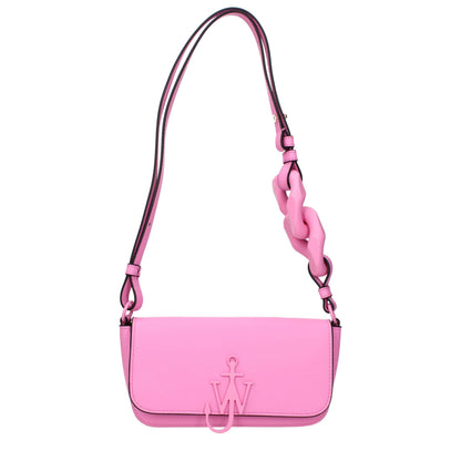 Jw Anderson Pink Leather Shoulder Women's Bag