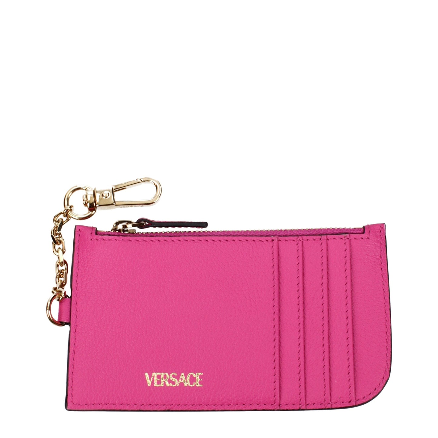 Versace Pink Leather Women's Wallet