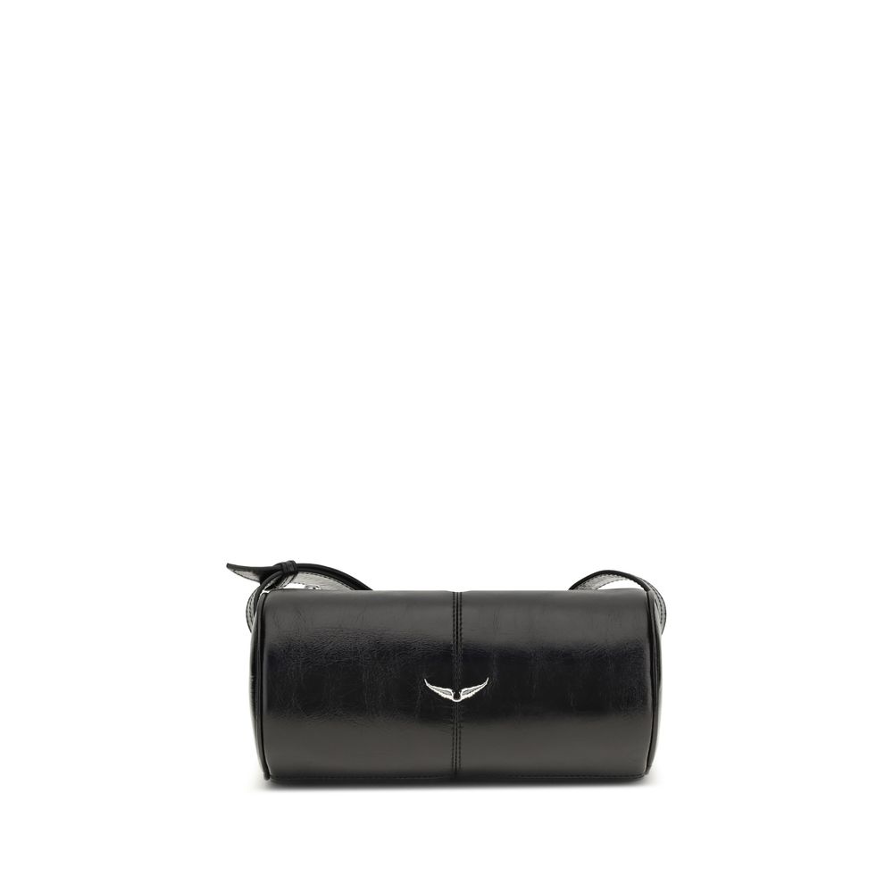 Zadig & Voltaire Black Leather Shoulder Women's Bag