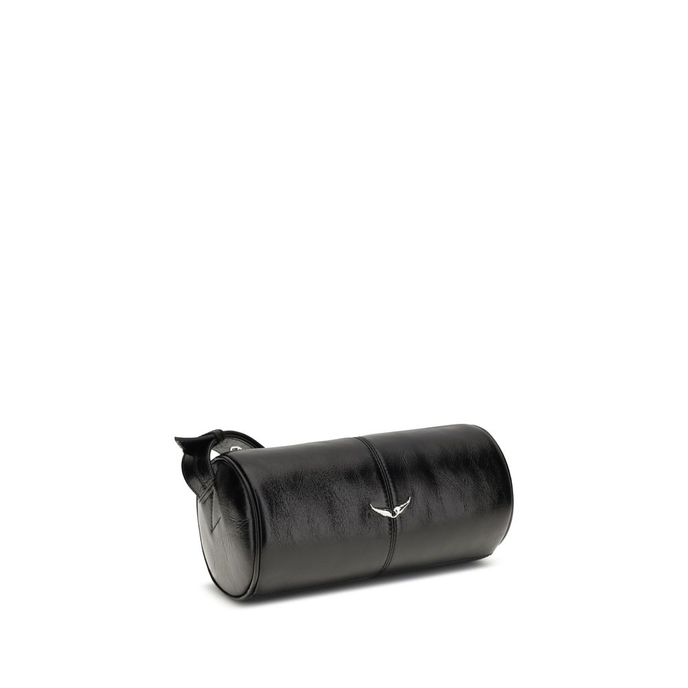 Zadig & Voltaire Black Leather Shoulder Women's Bag