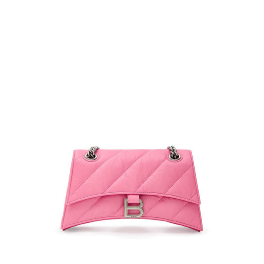 Balenciaga Pink Leather Shoulder Women's Bag
