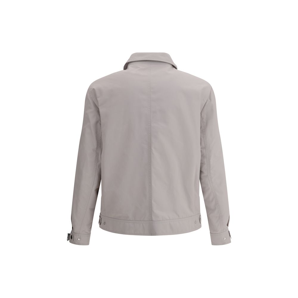 Brunello Cucinelli White Polyamide Men's Coat