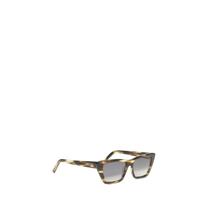 Saint Laurent Gray Acetate Women's Sunglasses