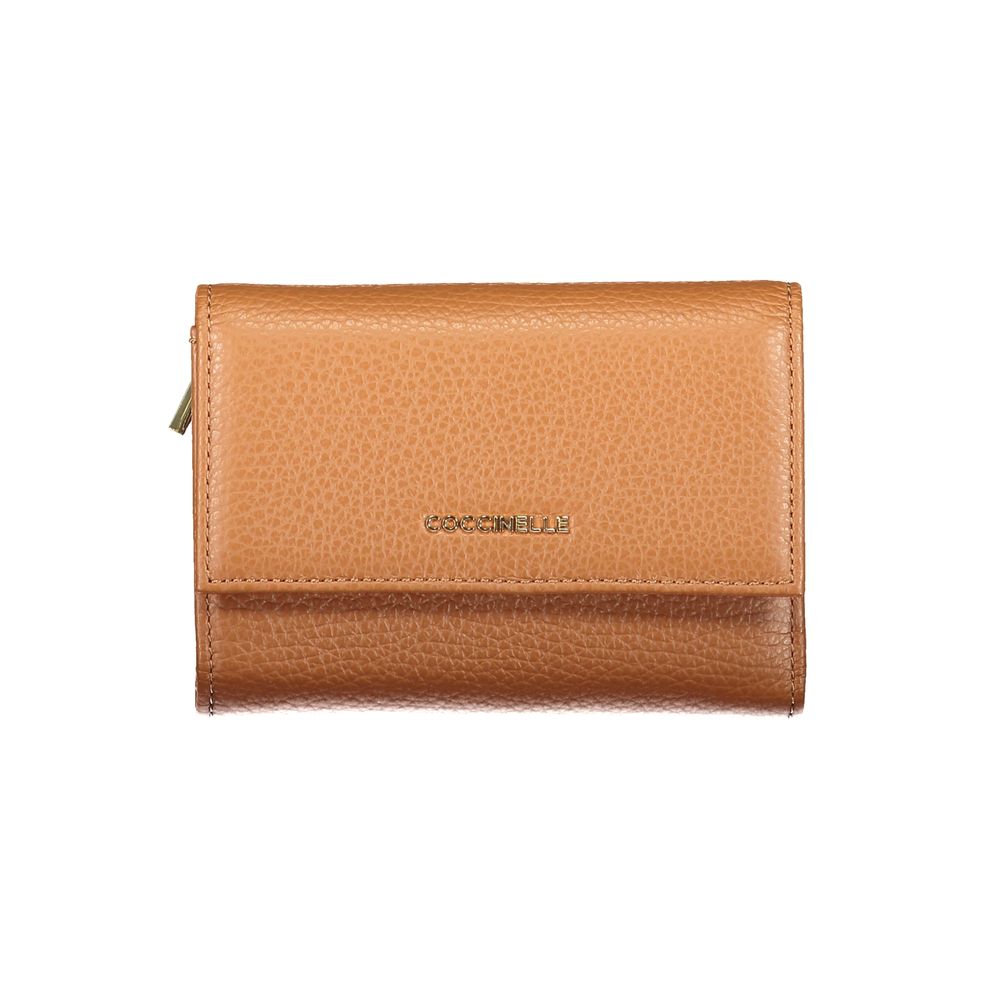 Coccinelle Marrone Leather Women Women's Wallet