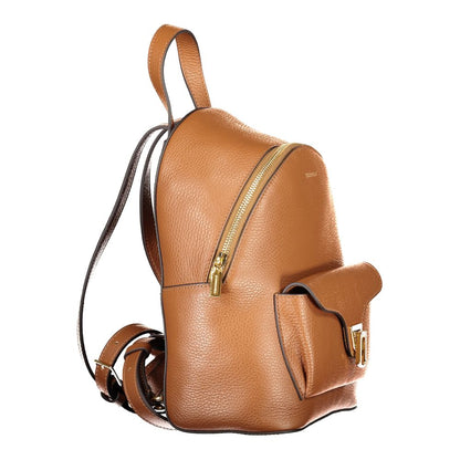 Coccinelle Marrone Leather Women Women's Backpack