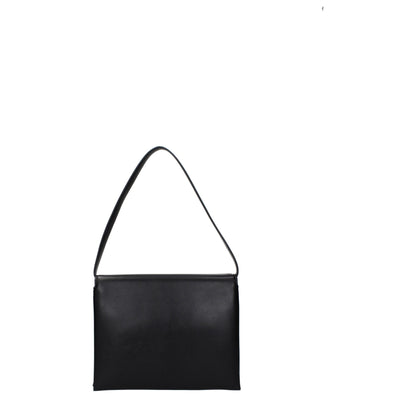 Jil Sander Black Leather Shoulder Women's Bag