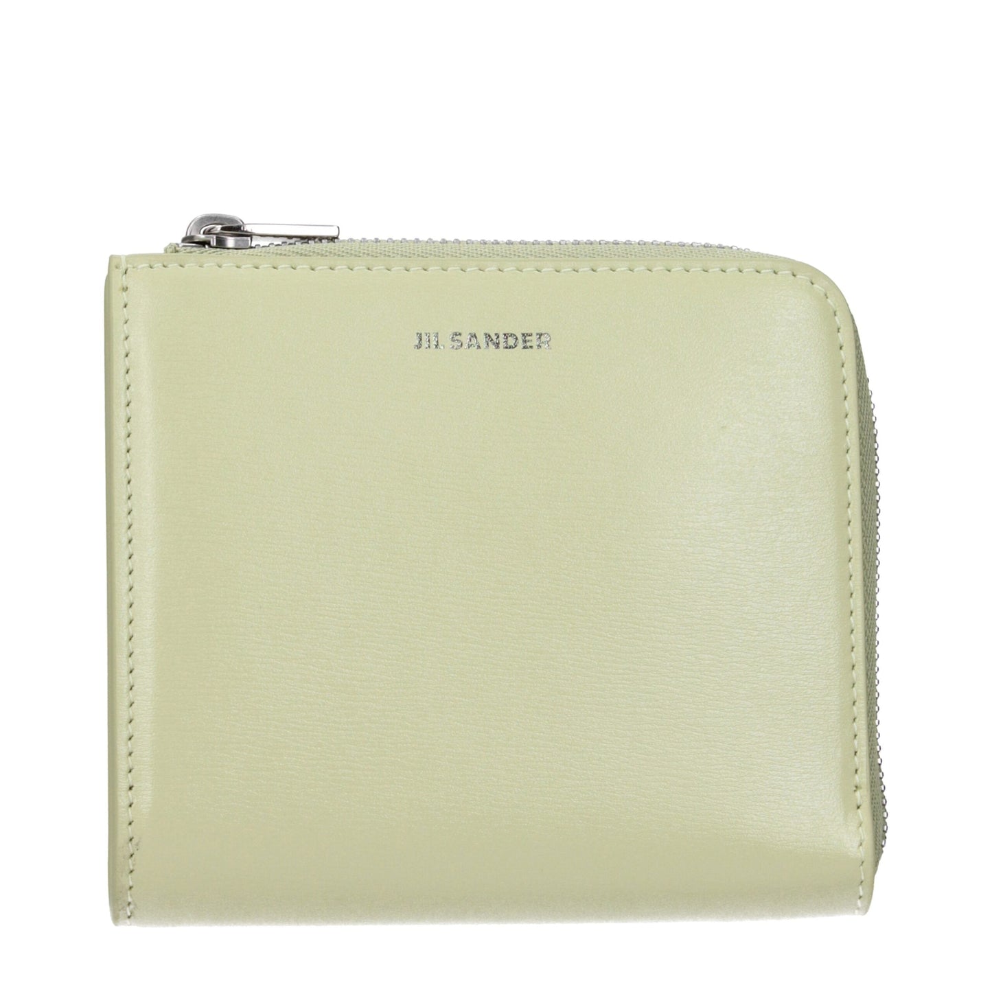 Jil Sander Green Leather Women's Wallet