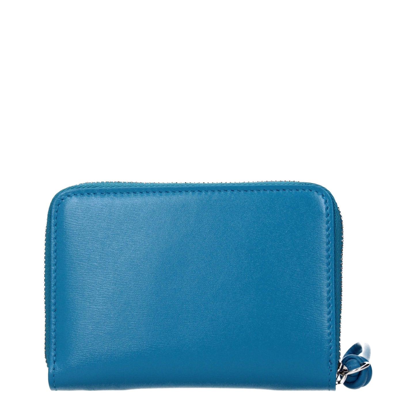 Jil Sander Blue Leather Women's Wallet