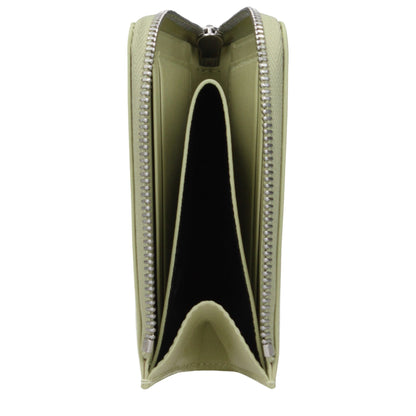 Jil Sander Green Leather Women's Wallet