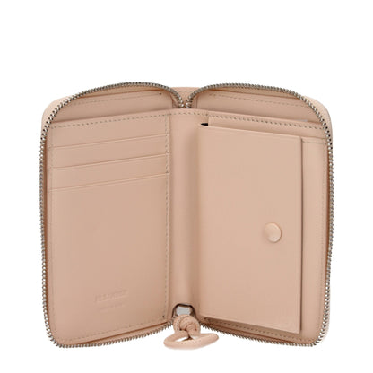 Jil Sander Pink Leather Women's Wallet