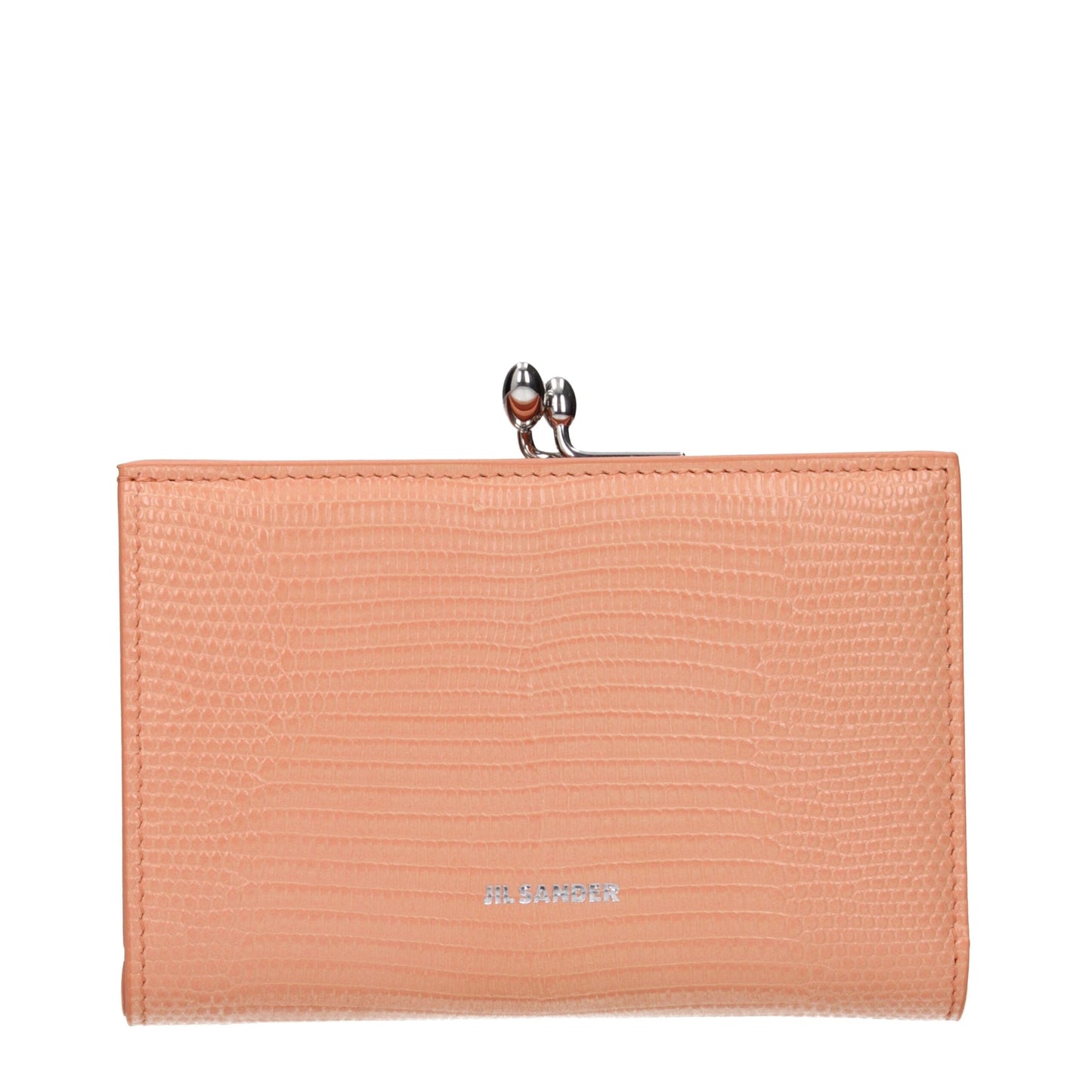 Jil Sander Pink Leather Women's Wallet