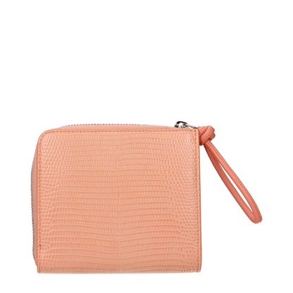 Jil Sander Pink Leather Women's Wallet