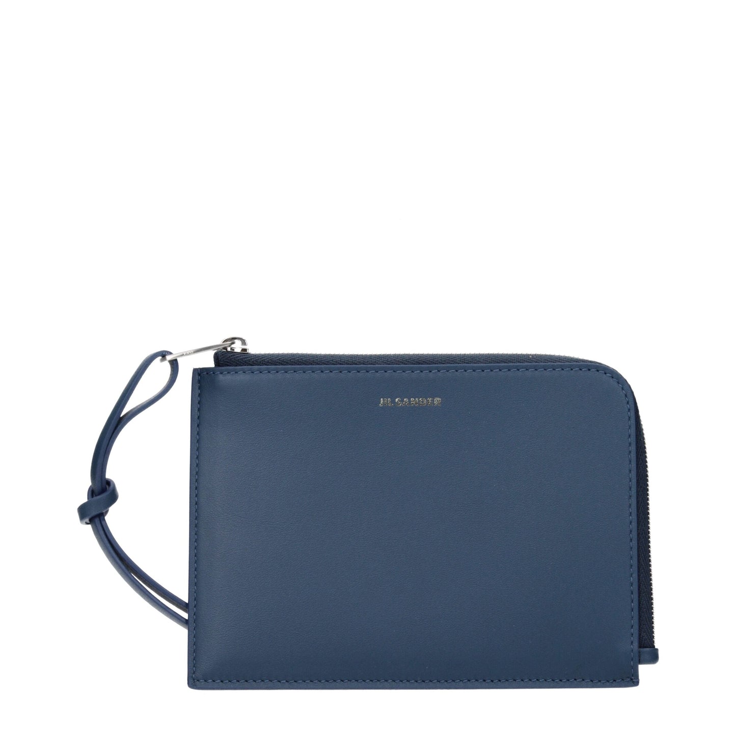 Jil Sander Blue Leather Women's Wallet