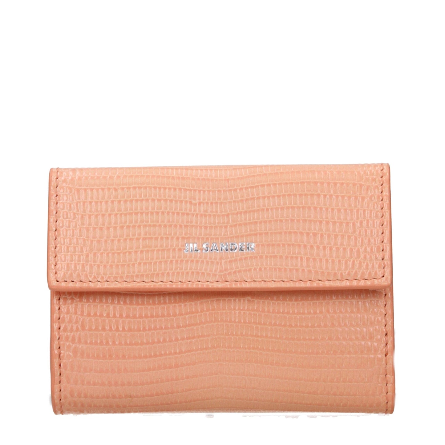 Jil Sander Pink Leather Women's Wallet