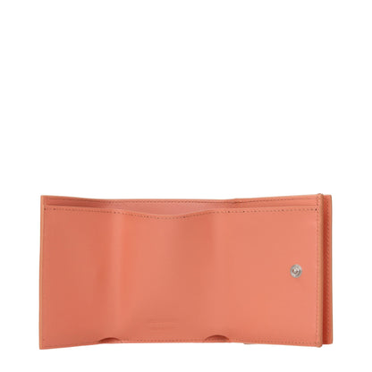 Jil Sander Pink Leather Women's Wallet