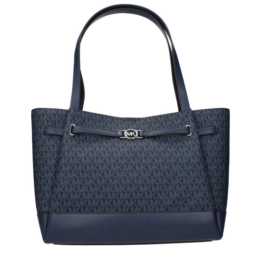 Michael Kors Blue Fabric Shoulder Women's Bag