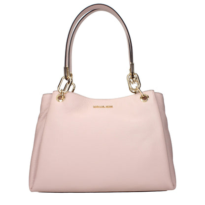 Michael Kors Pink Leather Shoulder Women's Bag