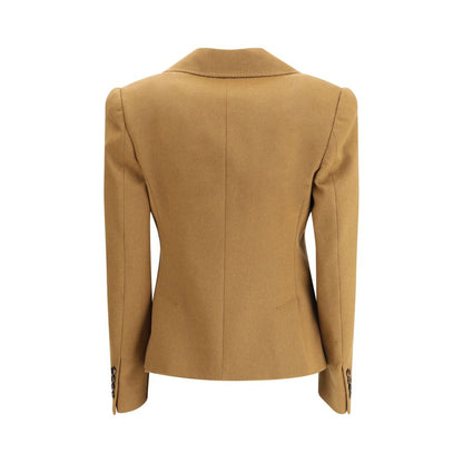 Max Mara Brown Camel Hair  Jackets And Women's Coat
