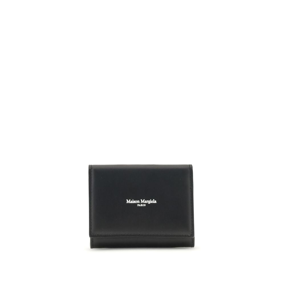Margiela Black Leather Women's Wallet