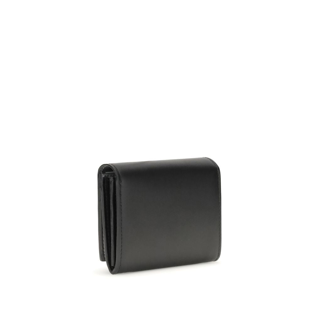 Margiela Black Leather Women's Wallet