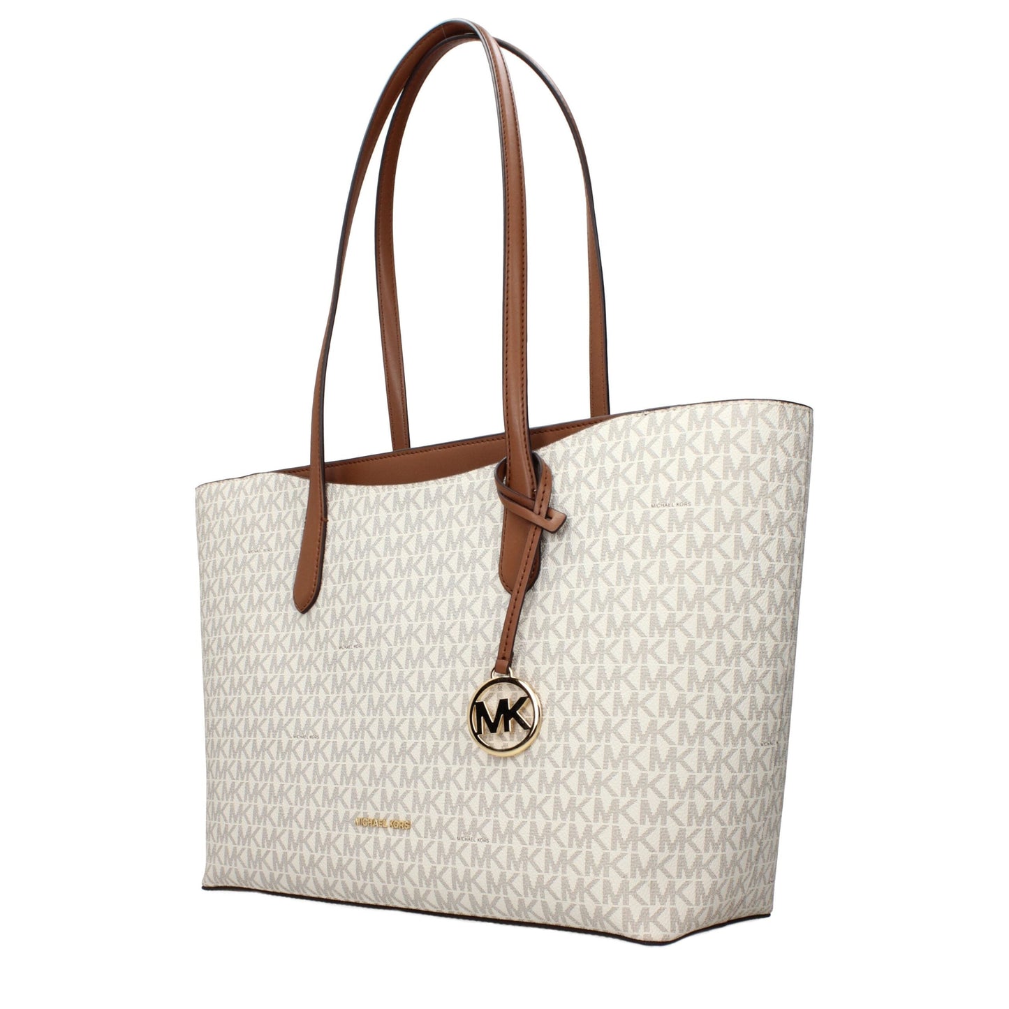 Michael Kors Beige Fabric Shoulder Women's Bag