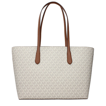 Michael Kors Beige Fabric Shoulder Women's Bag